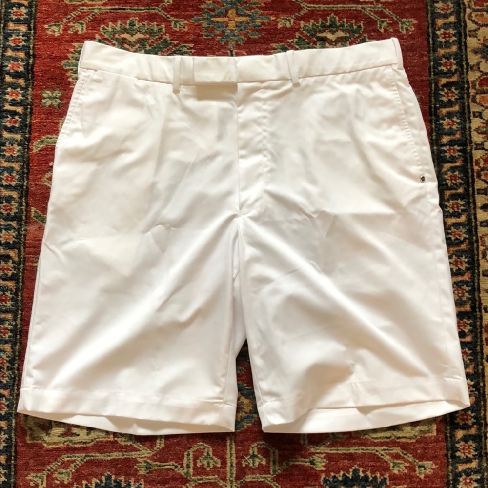 RLX Ralph Lauren white golf shorts never worn!